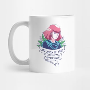 The Lady of Axis Floral Mug